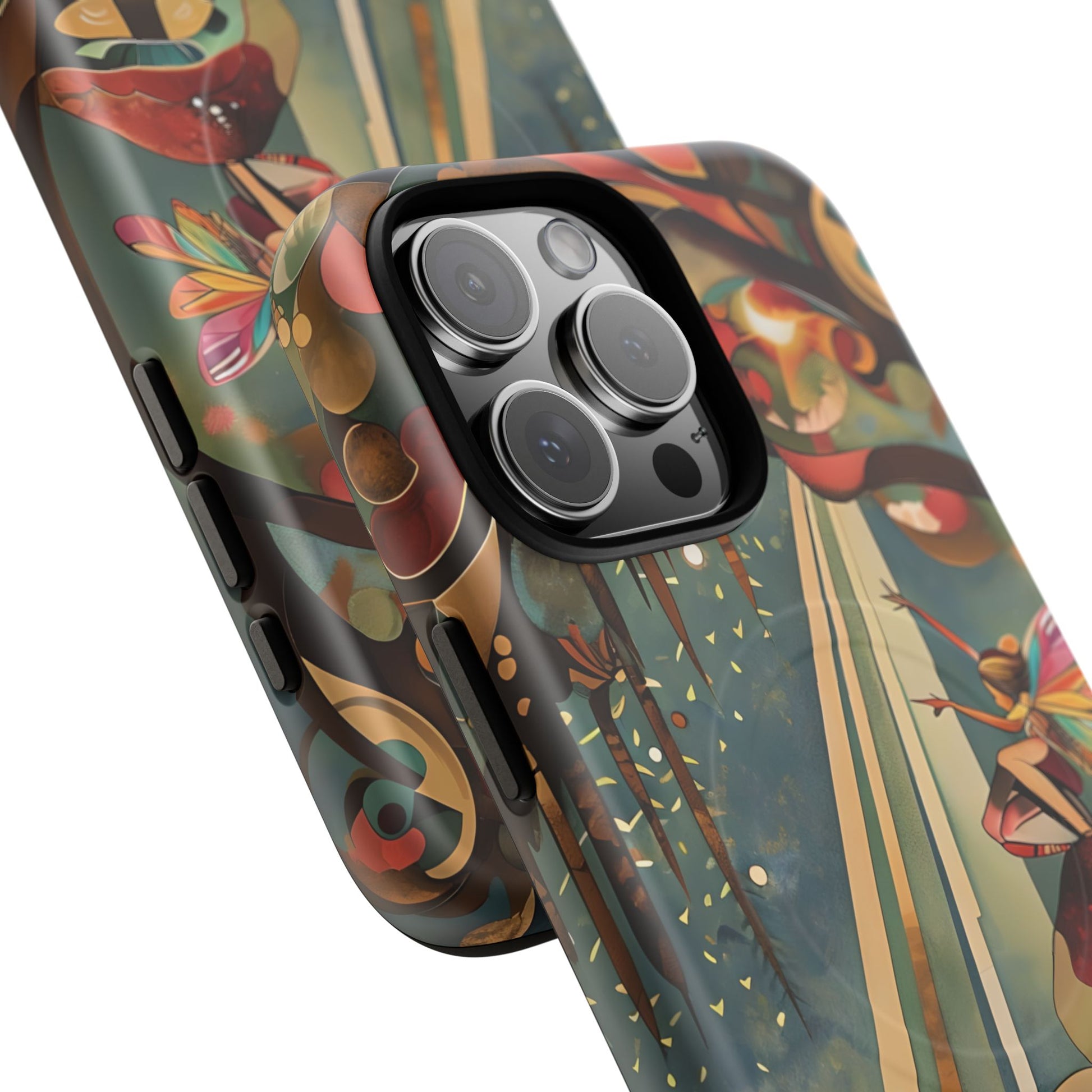 Enchanted Orchard iPhone 16 Pro Max - Artistic Fairy Tale cover - MagSafe Compatible - Premium Drop Protection