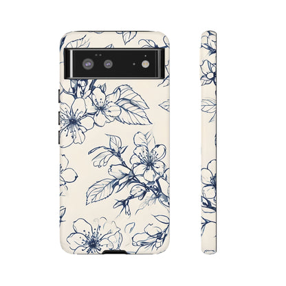 Blossom Sketch Google Pixel Tough Case
