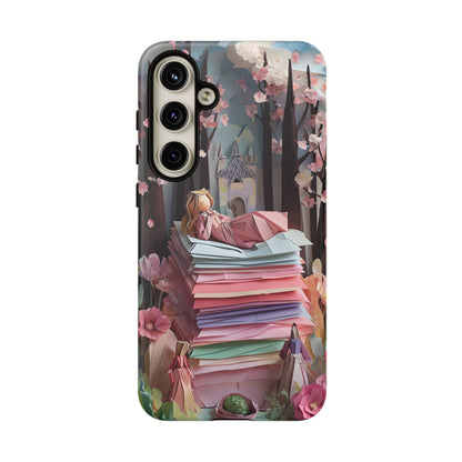 A Good Night's Sleep - Samsung Galaxy - Tough Phone Case -Whimsical Fantasy Floral Design