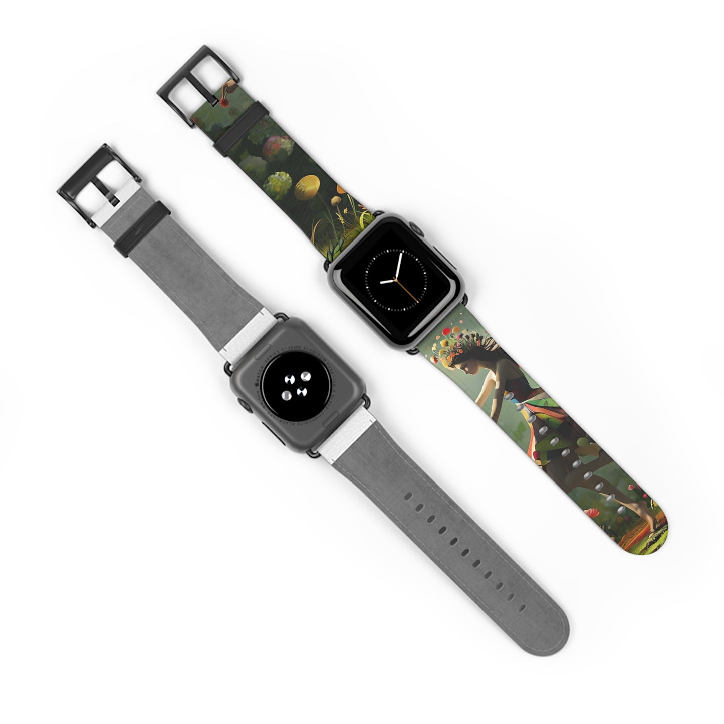 Dancing Wildflower Muse Apple Watch Band Strap - Timeless Design for your Timepiece