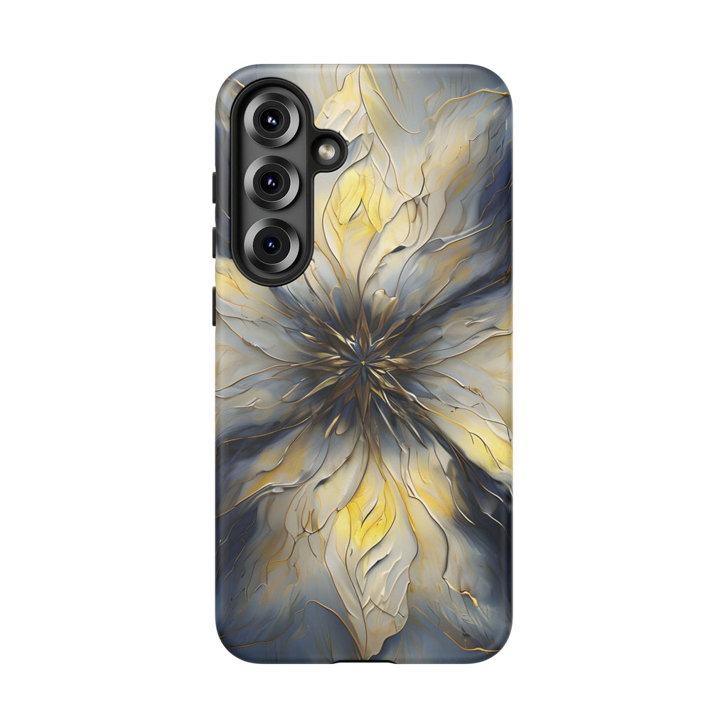 Luminous Petal Tough Case for Samsung Galaxy S25 Plus - Premium Shockproof Designer Phone Cover
