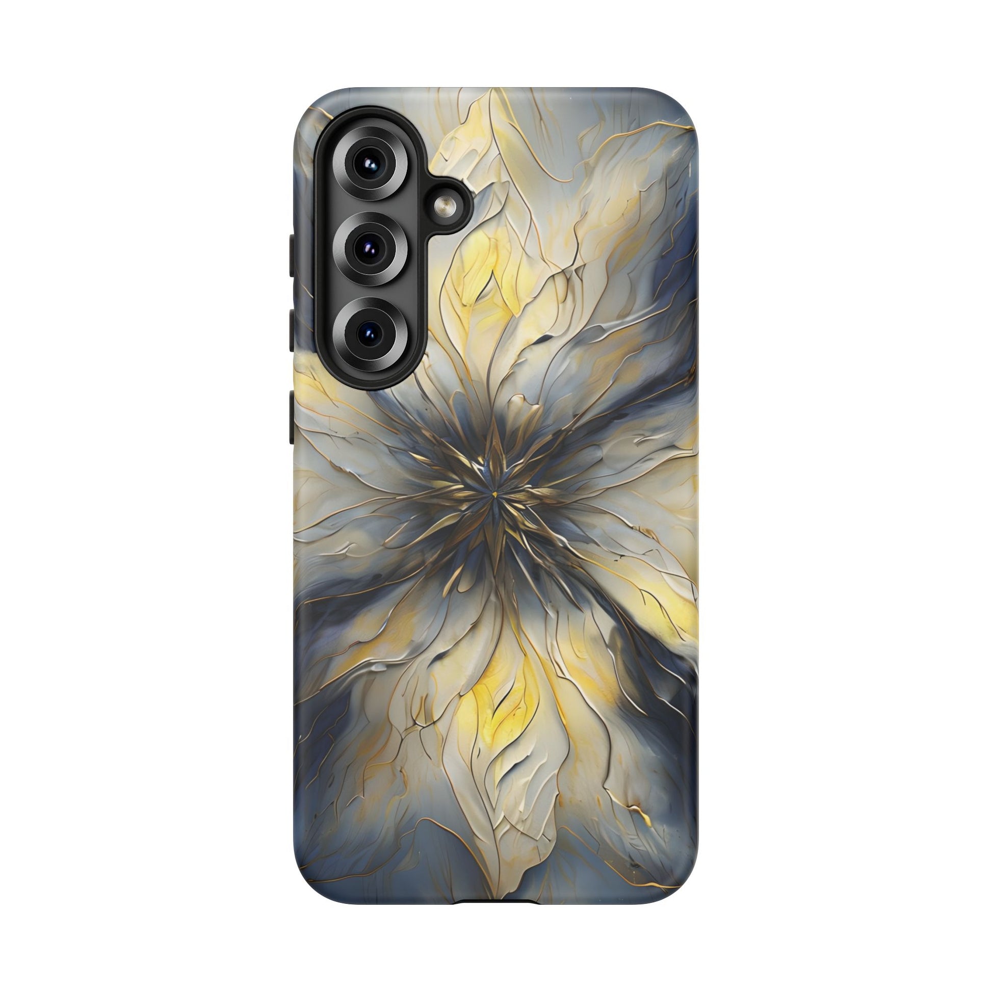 Luminous Petal Tough Case for Samsung Galaxy S25 Plus - Premium Shockproof Designer Phone Cover