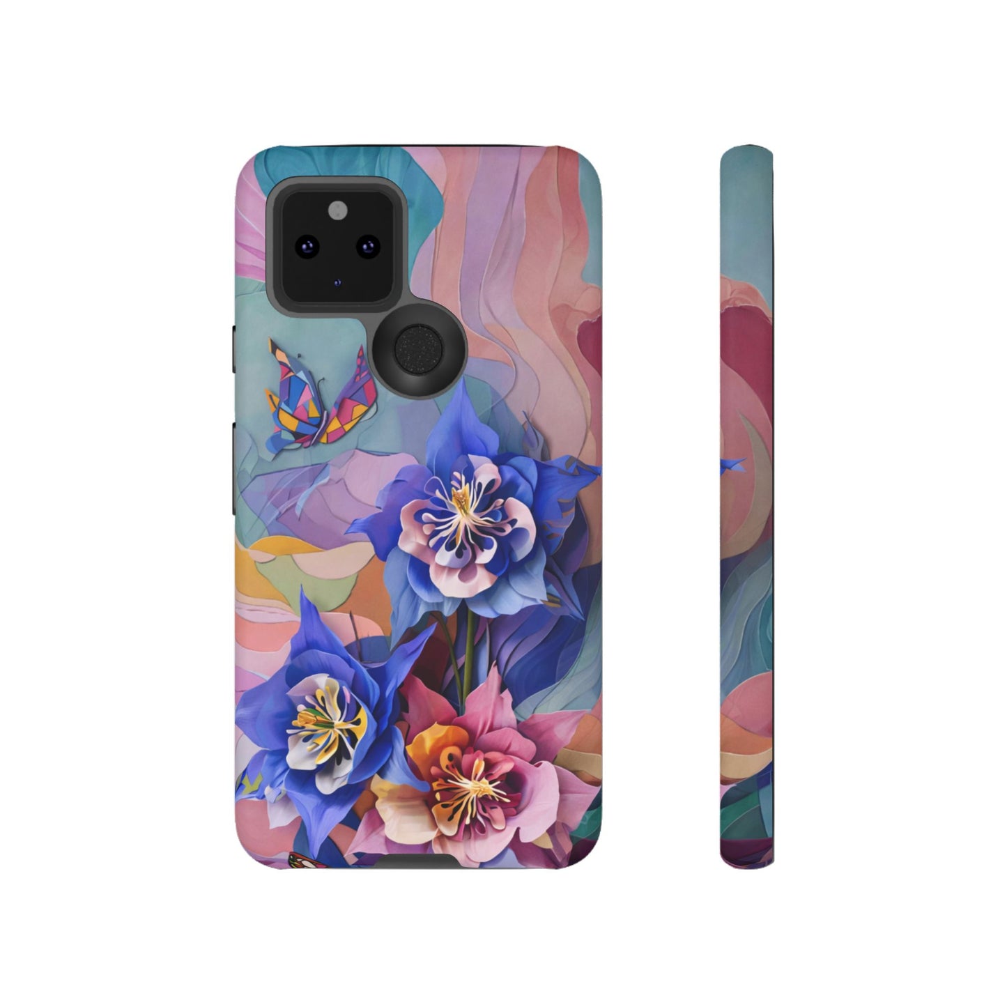 Blue Columbine Carnivale Google Pixel Tough Case