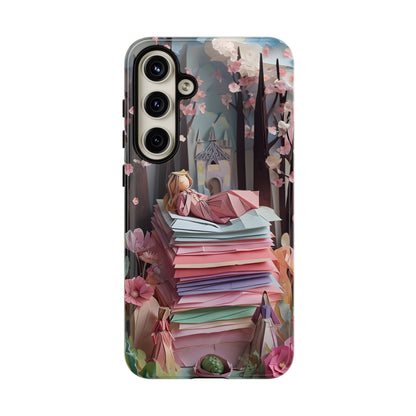 A Good Night's Sleep - Samsung Galaxy - Tough Phone Case -Whimsical Fantasy Floral Design