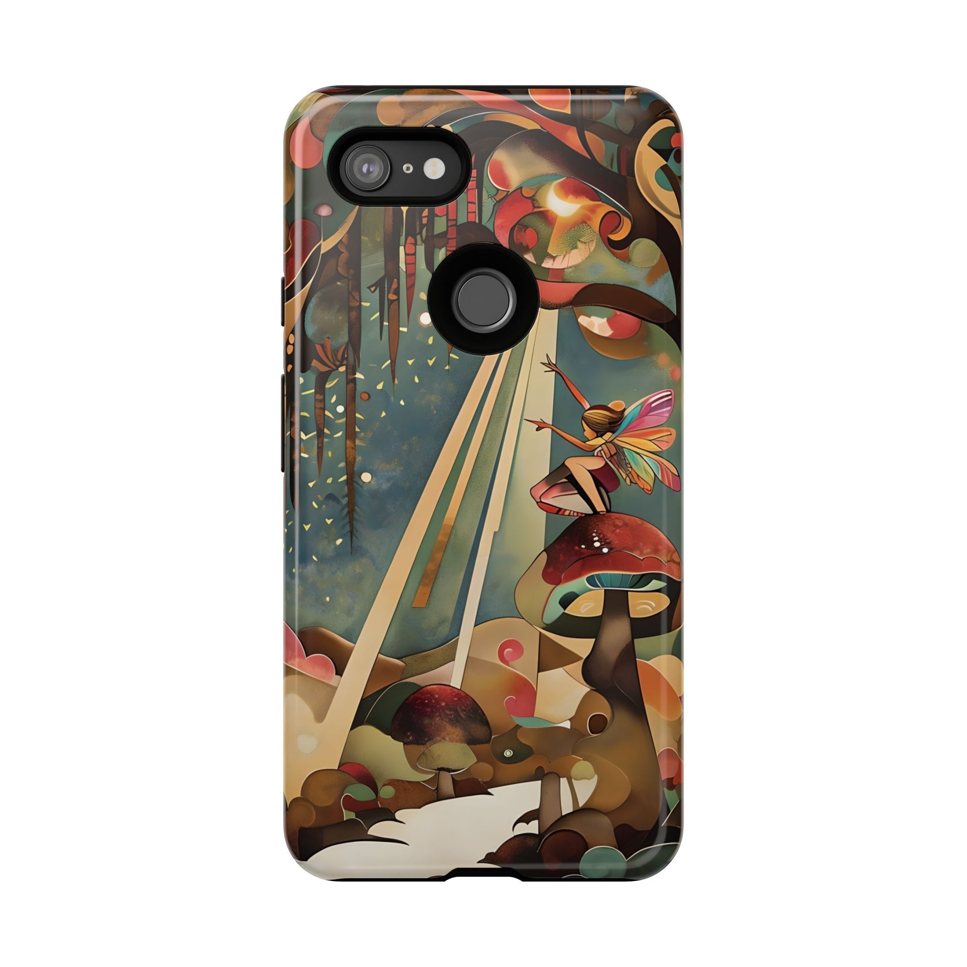 Enchanted Orchard Google Pixel 3XL Tough Case - Artistic Fairy Tale Phone Cover - Elegant Protective Fantasy Art Accessory