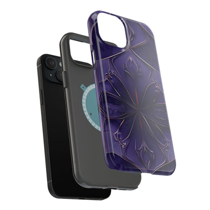 Violet Nebula iPhone MagSafe Case