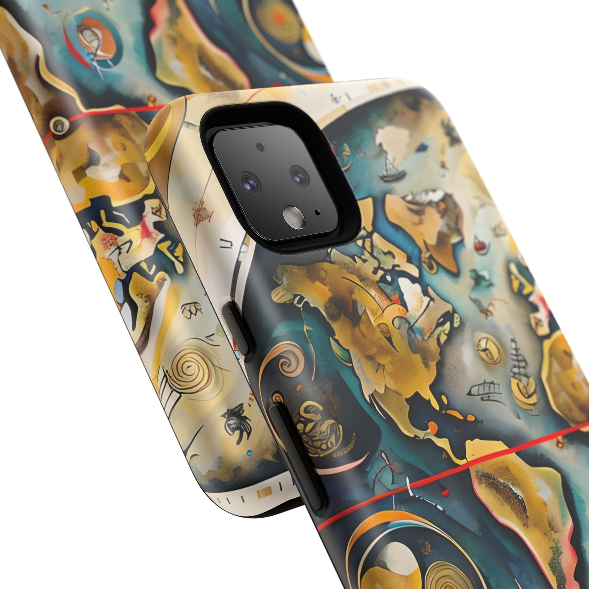 Celestial Map Google Pixel 4XL Tough Case - Antique Star Chart Phone Cover