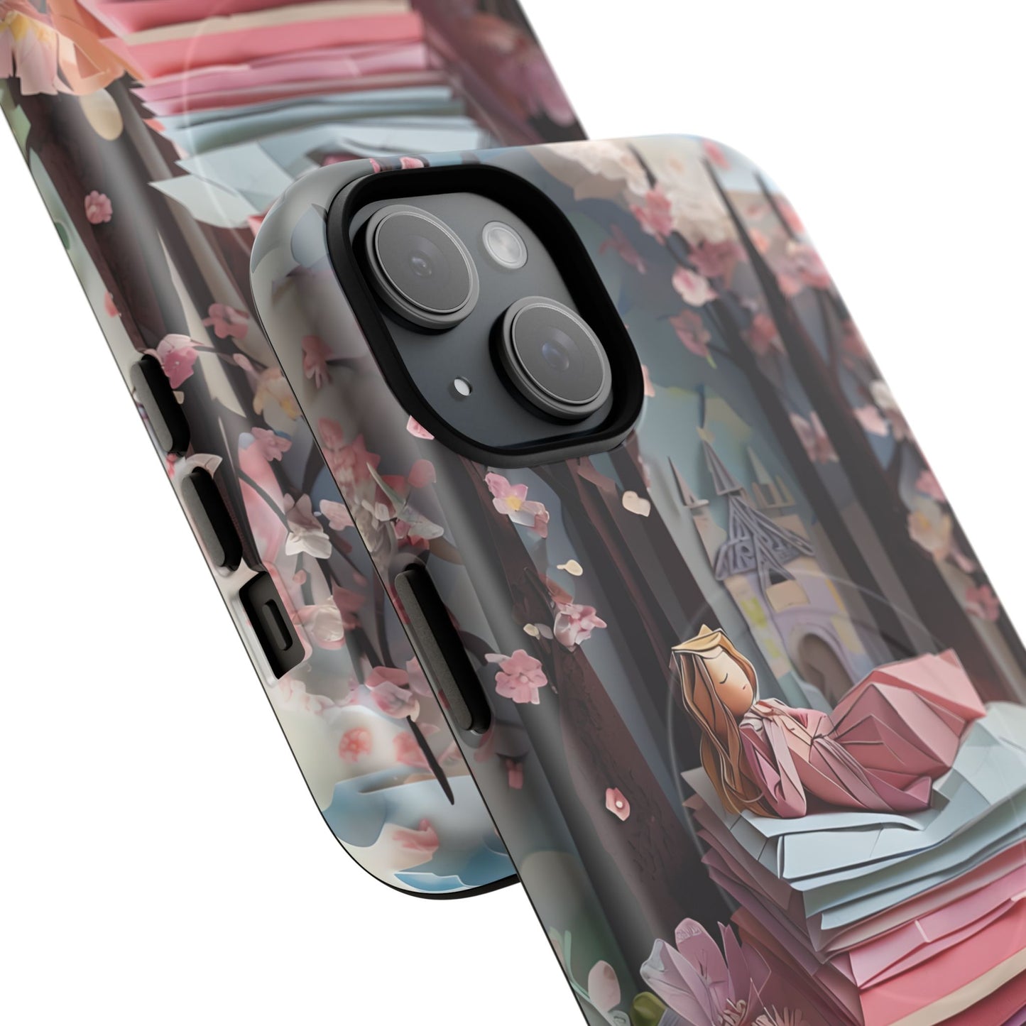 A Good Night's Sleep - iPhone MagSafe Phone Case - Whimsical Fantasy Floral Design