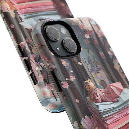 A Good Night's Sleep - iPhone MagSafe Phone Case - Whimsical Fantasy Floral Design