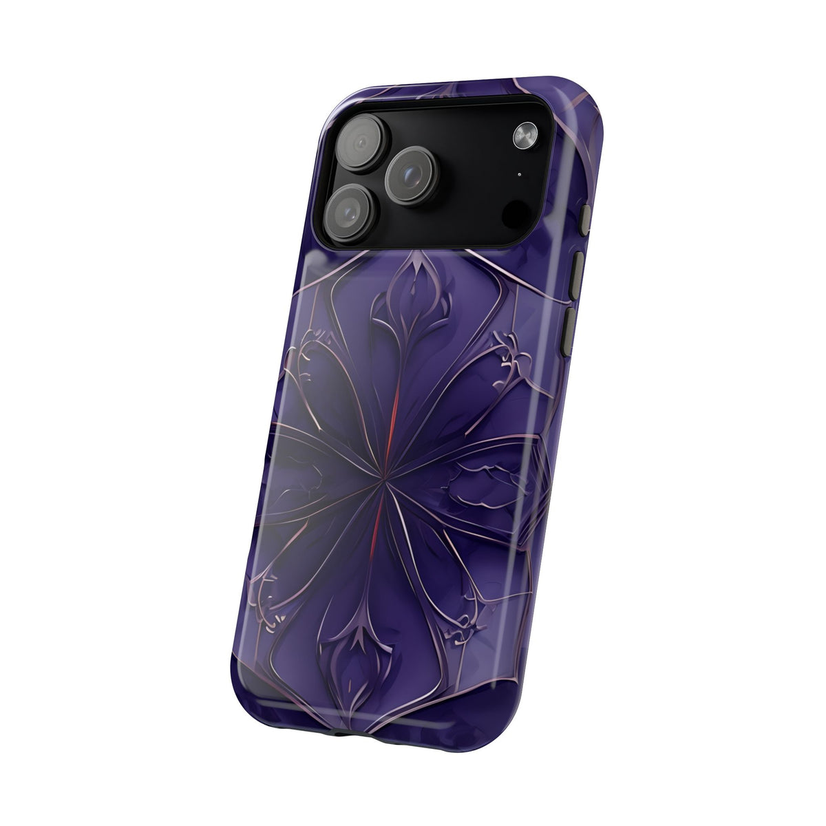 Violet Nebula iPhone MagSafe Case