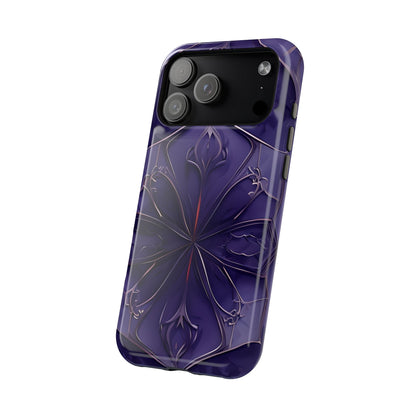 Violet Nebula iPhone MagSafe Case
