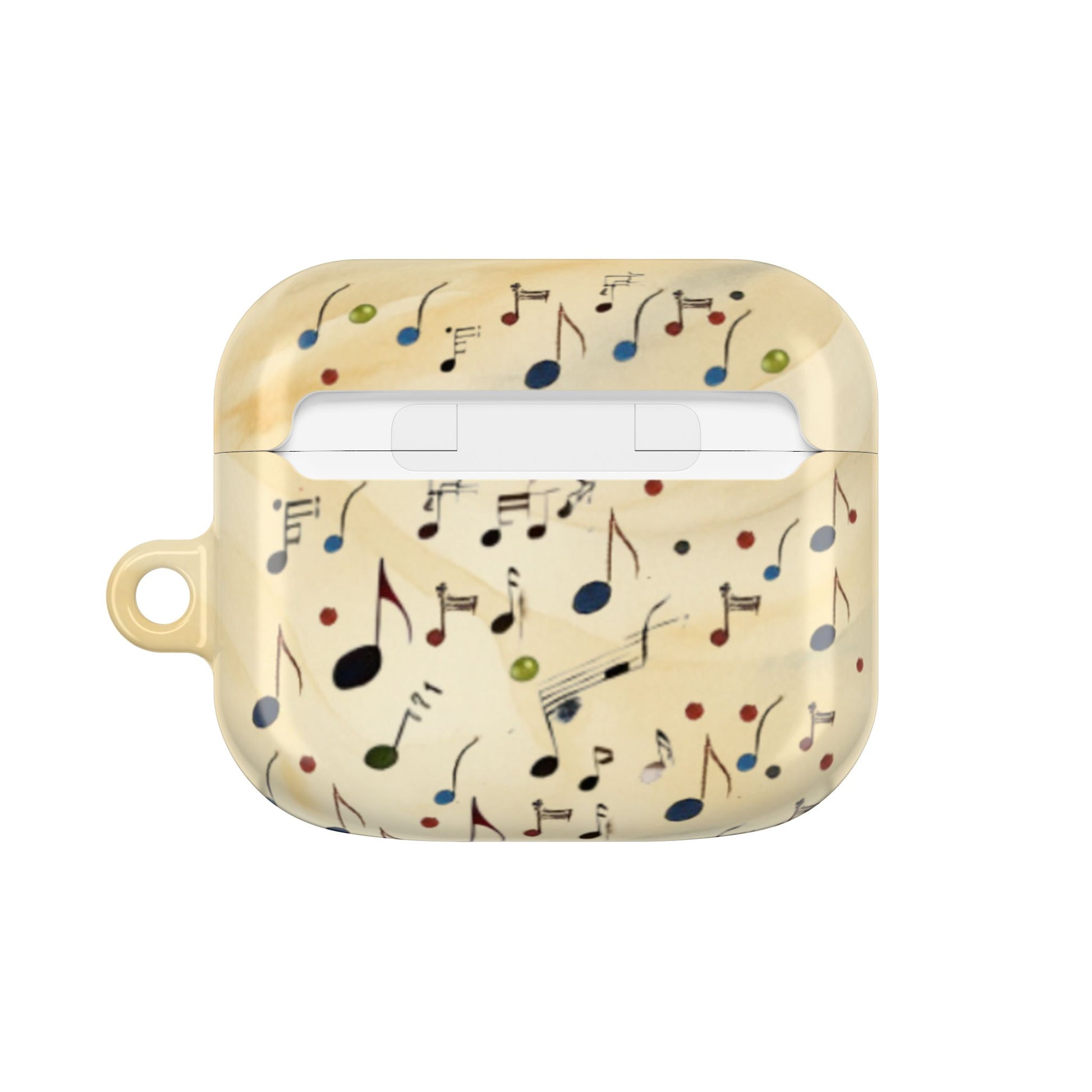 Melodic Flow Musical Notes AirPods Case - Abstract Music Design for Gen 1, 2, 3, Pro Gen 1 & 2