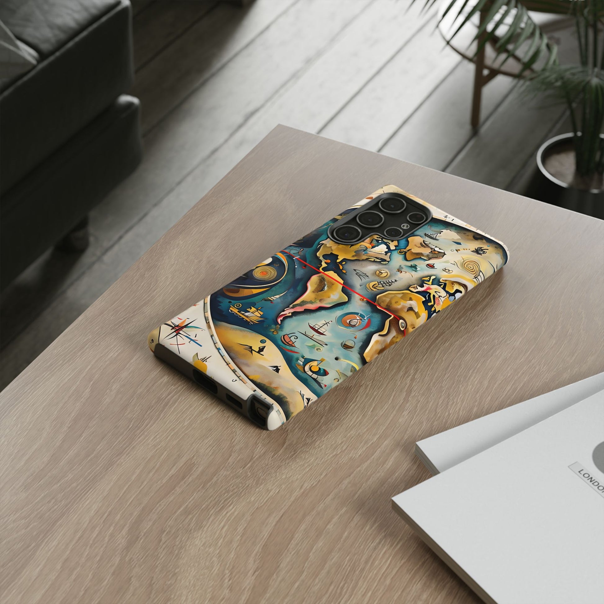 Celestial Map Samsung Galaxy S22 Plus Tough Case - Vintage Map - Premium Abstract Design