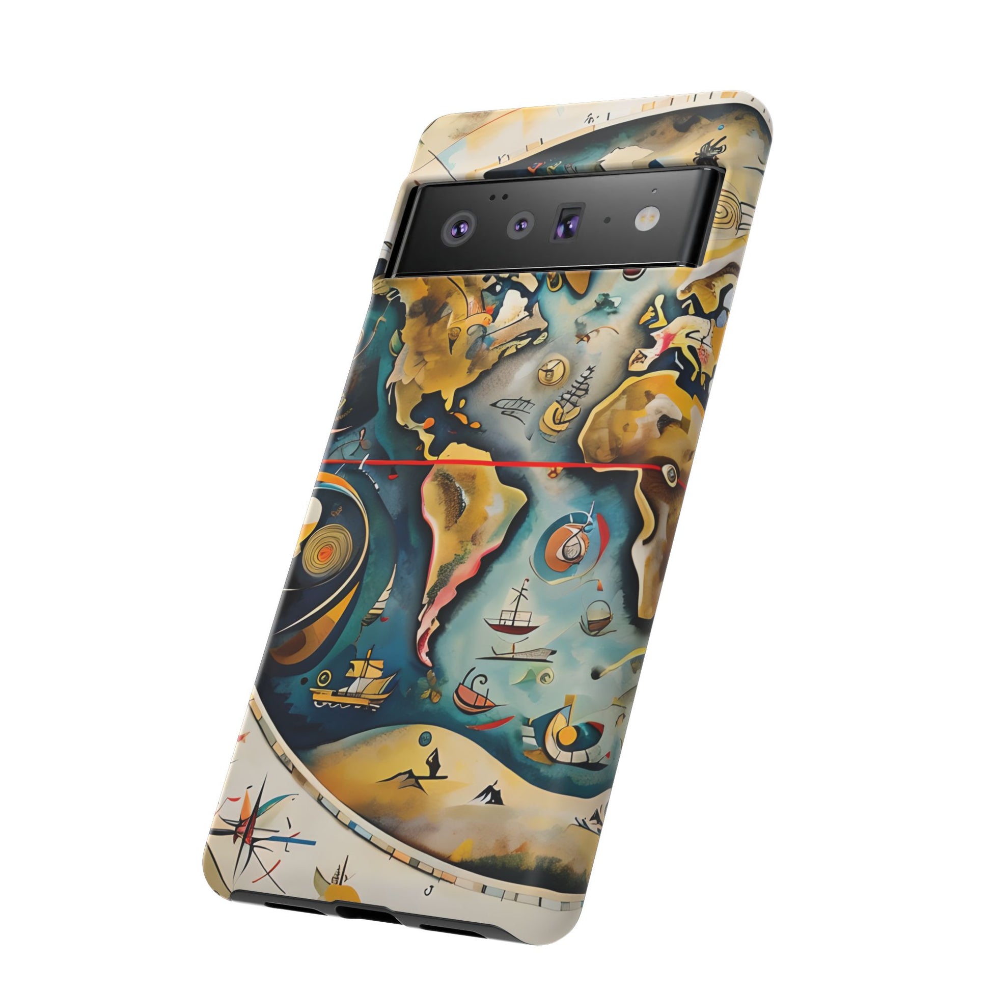 Celestial Map Google Pixel 6 Pro Tough Case - Antique Star Chart Phone Cover
