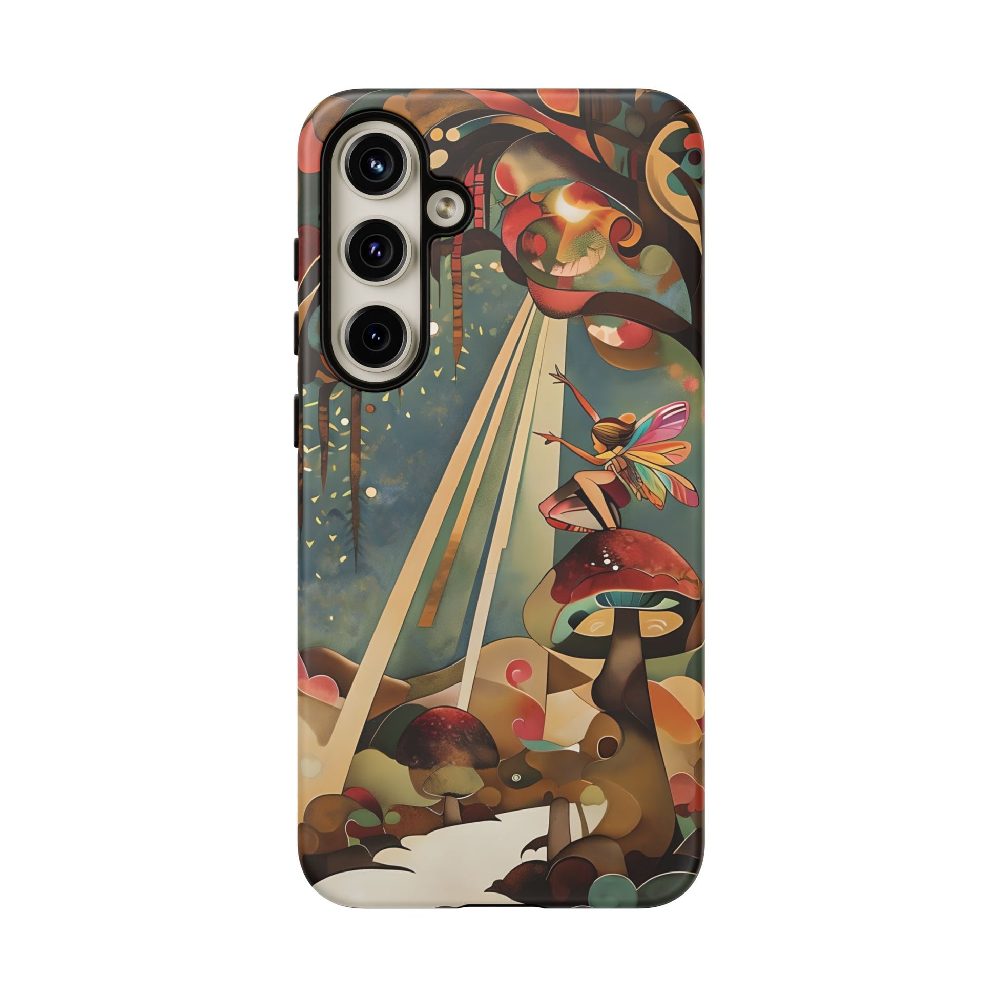 Enchanted Orchard Samsung Galaxy S24 Plus Tough Case - Artistic Fairy Tale Phone Cover - Elegant Protective Fantasy Art Accessory