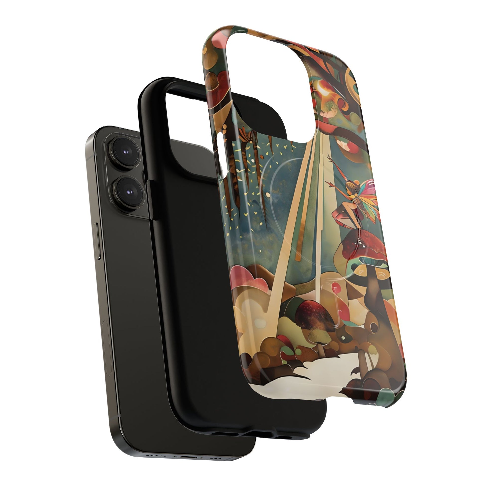 Enchanted Orchard iPhone 14 Pro - Artistic Fairy Tale cover - MagSafe Compatible - Premium Drop Protection