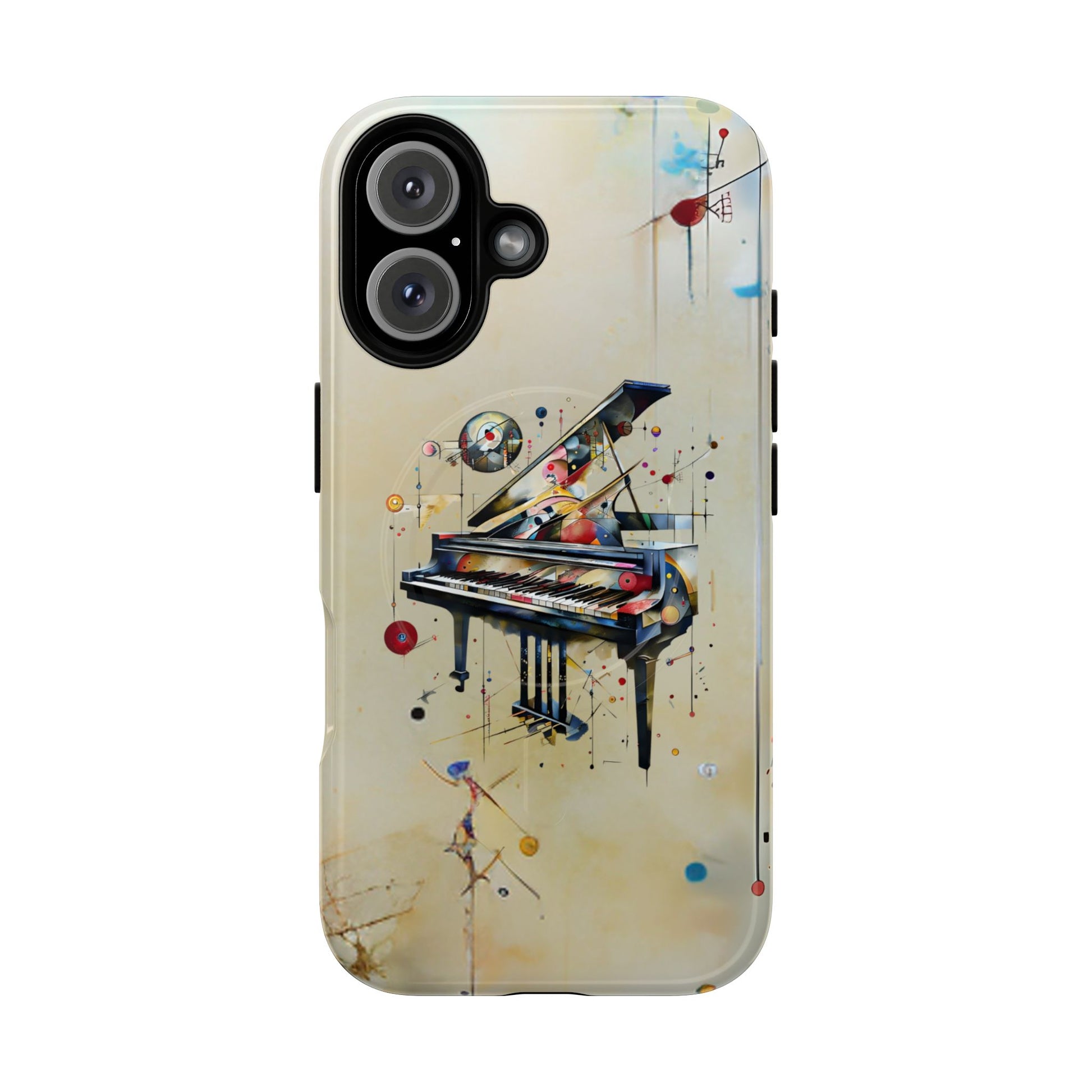 Keys of Imagination Artistic Grand Piano iPhone 16 MagSafe Case