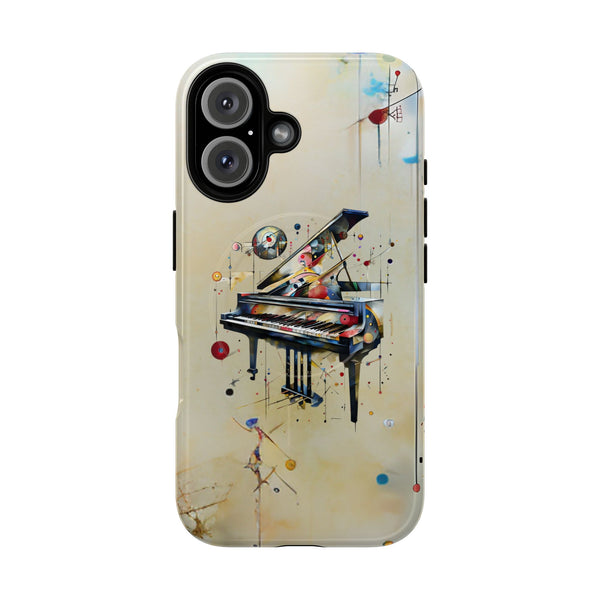 Keys of Imagination Artistic Grand Piano iPhone 16 MagSafe Case