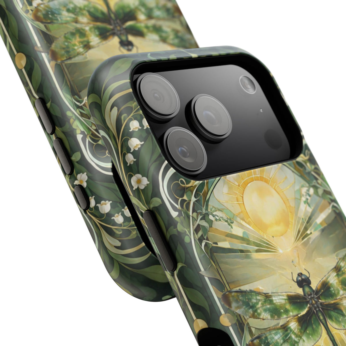 Emerald Sun Dragonfly iPhone MagSafe Case