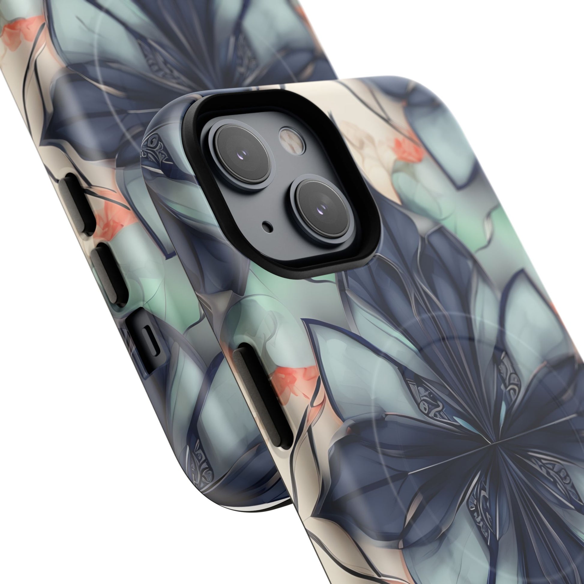 Midnight Mosaic MagSafe iPhone 14 Case - Designer Shockproof Cover