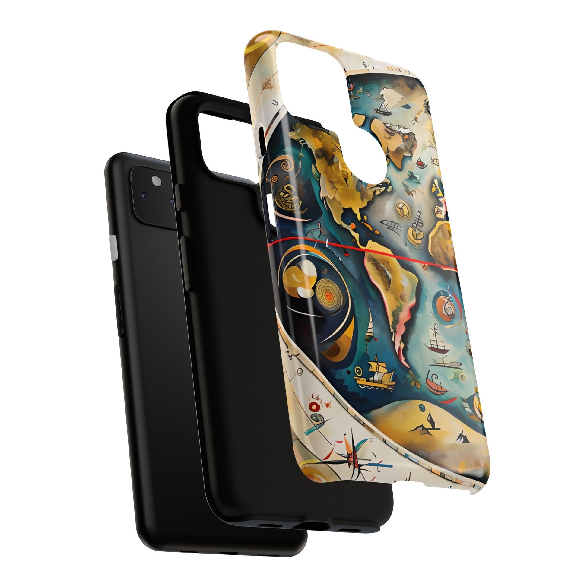 Celestial Map Google Pixel 4a 5G Tough Case - Antique Star Chart Phone Cover