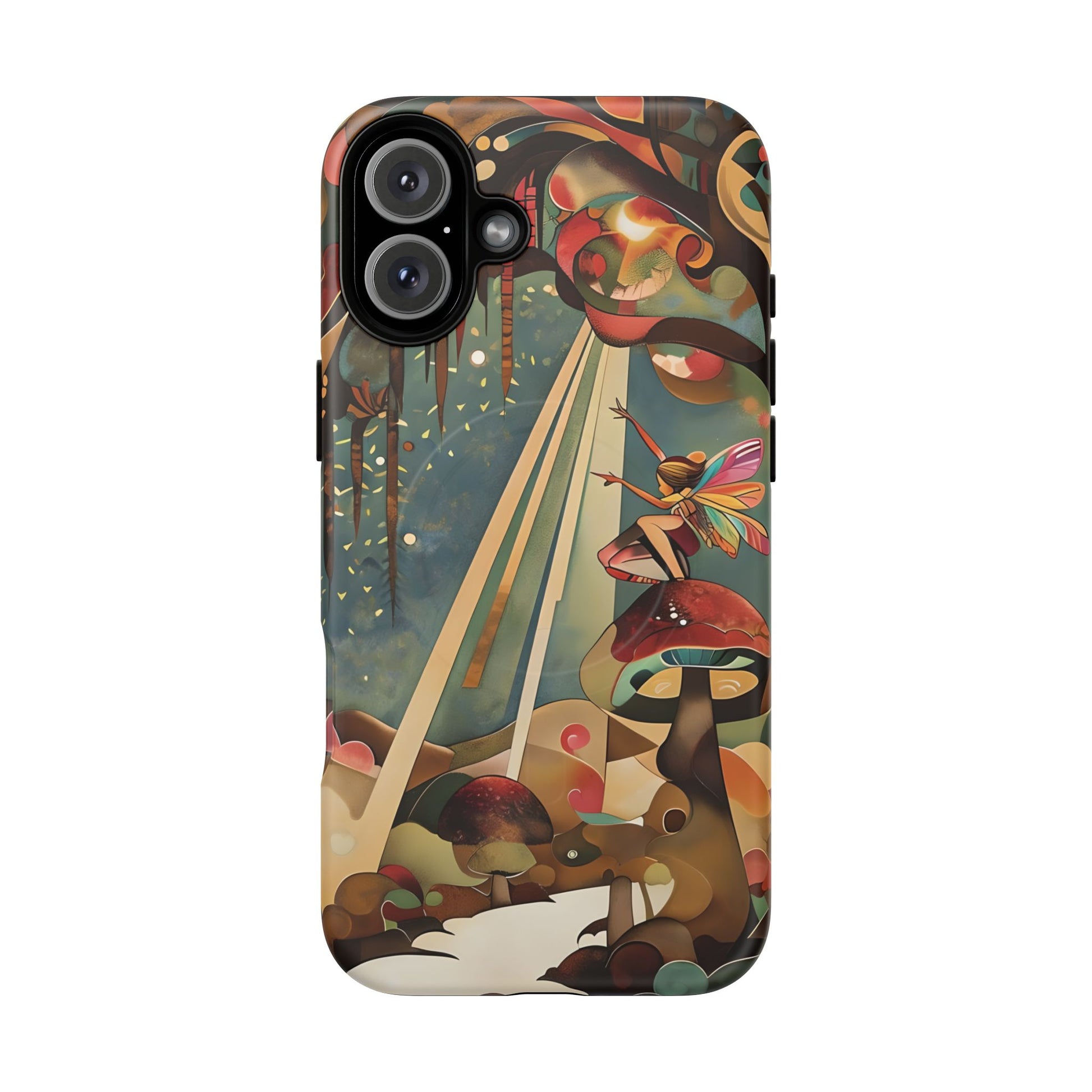 Enchanted Orchard iPhone 16 Plus - Artistic Fairy Tale cover - MagSafe Compatible - Premium Drop Protection