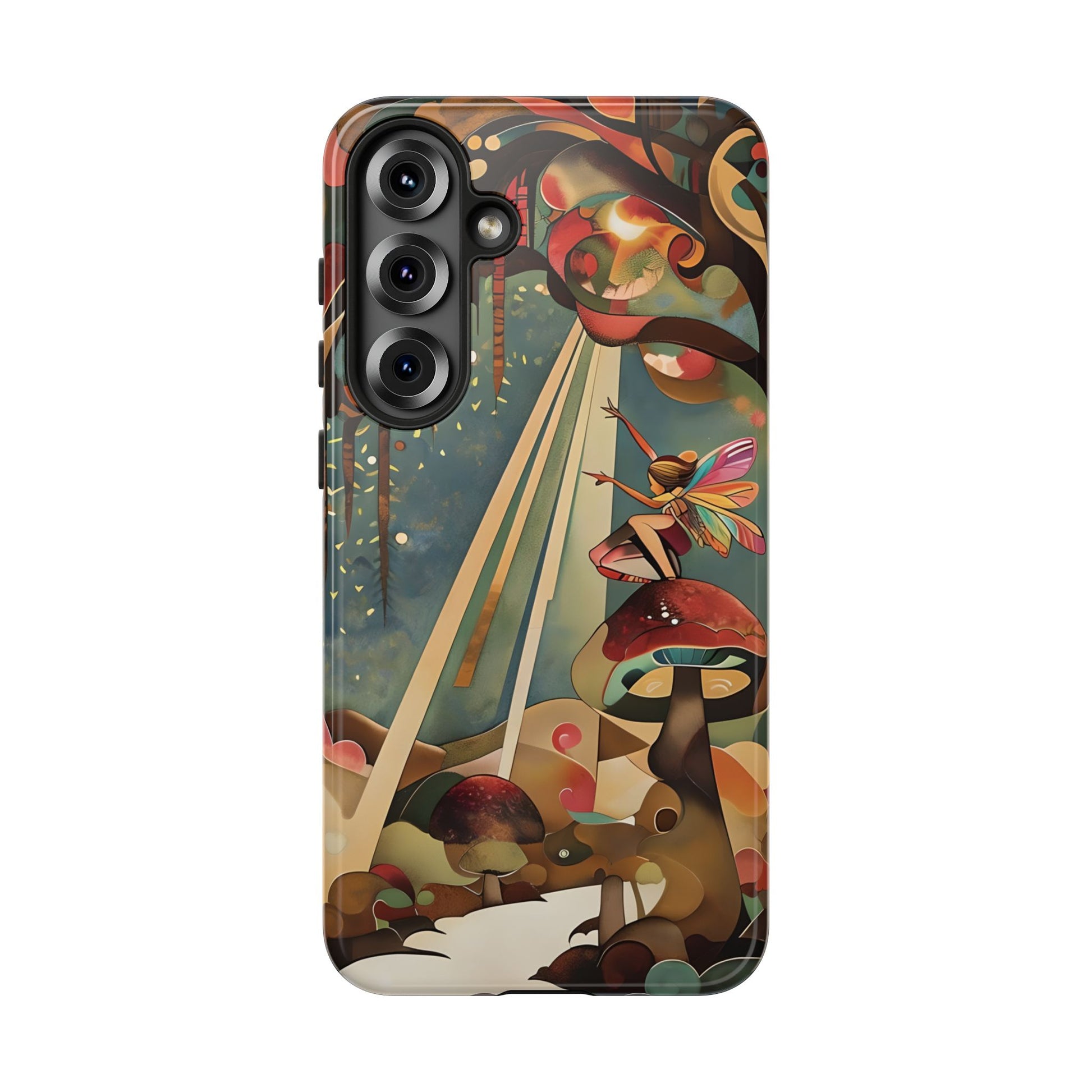 Enchanted Orchard Samsung Galaxy S25 Plus Tough Case - Artistic Fairy Tale Phone Cover - Elegant Protective Fantasy Art Accessory