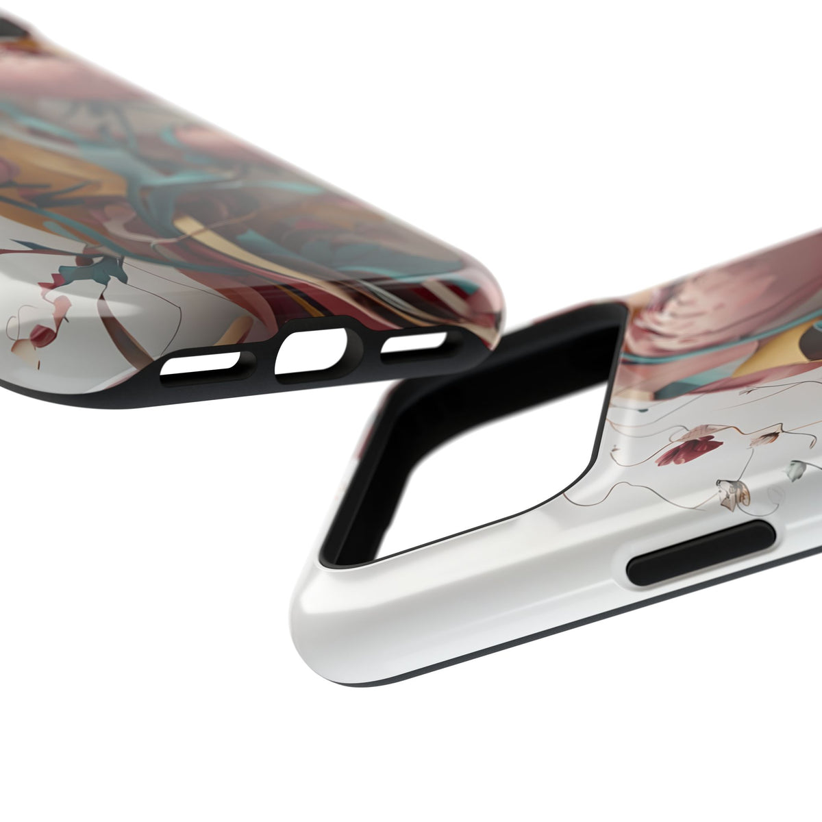 Blushing Peony Veil iPhone MagSafe Case