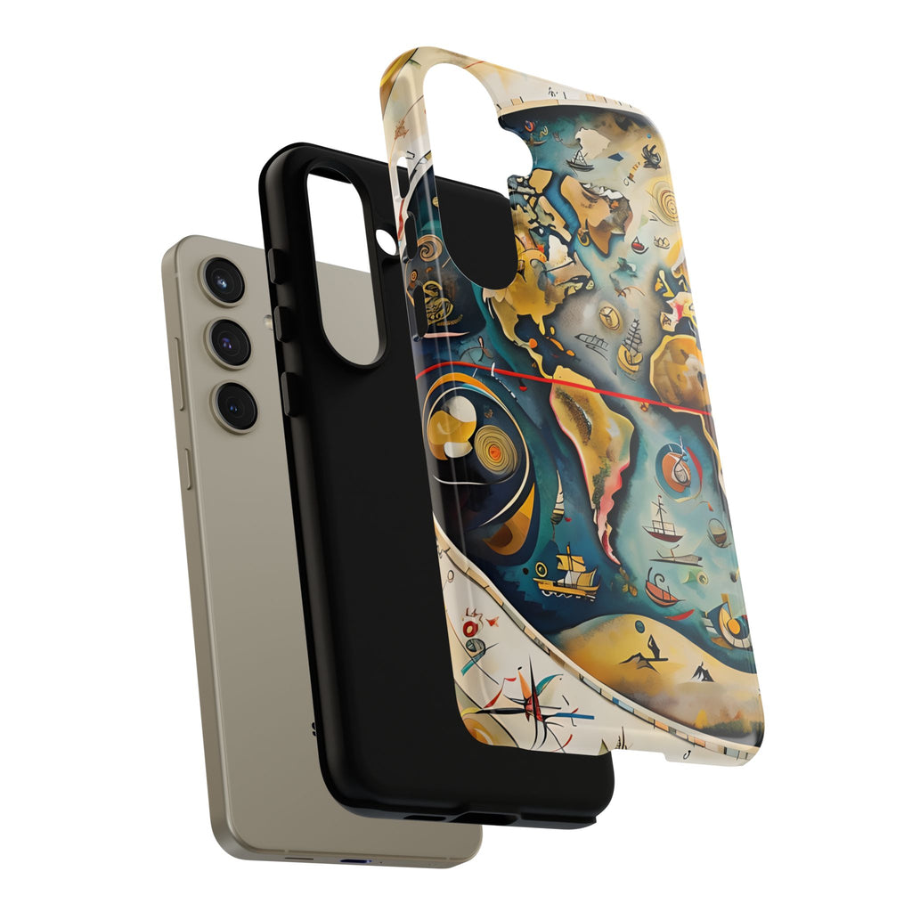 Celestial Map Samsung Galaxy S24 Plus Tough Case - Vintage Map - Premium Abstract Design