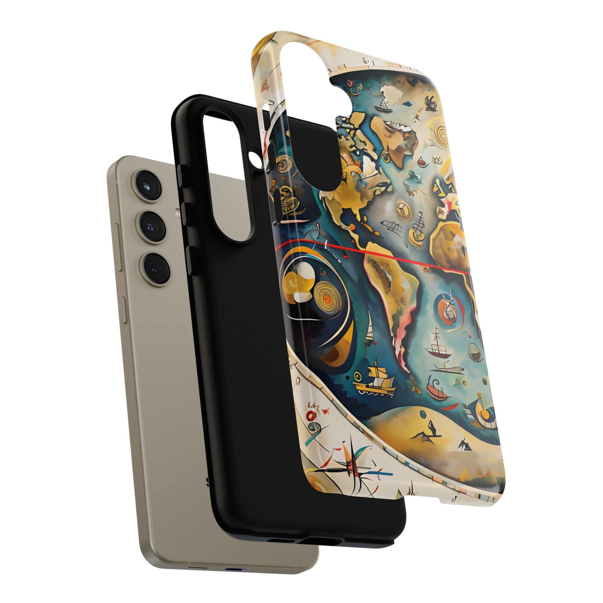 Celestial Map Samsung Galaxy S24 Plus Tough Case - Vintage Map - Premium Abstract Design