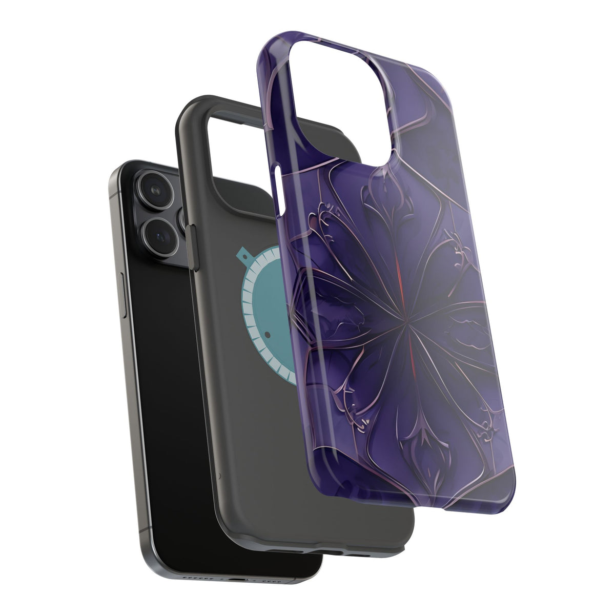 Violet Nebula iPhone MagSafe Case