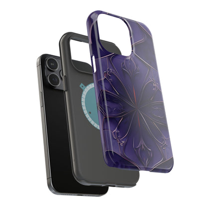 Violet Nebula iPhone MagSafe Case