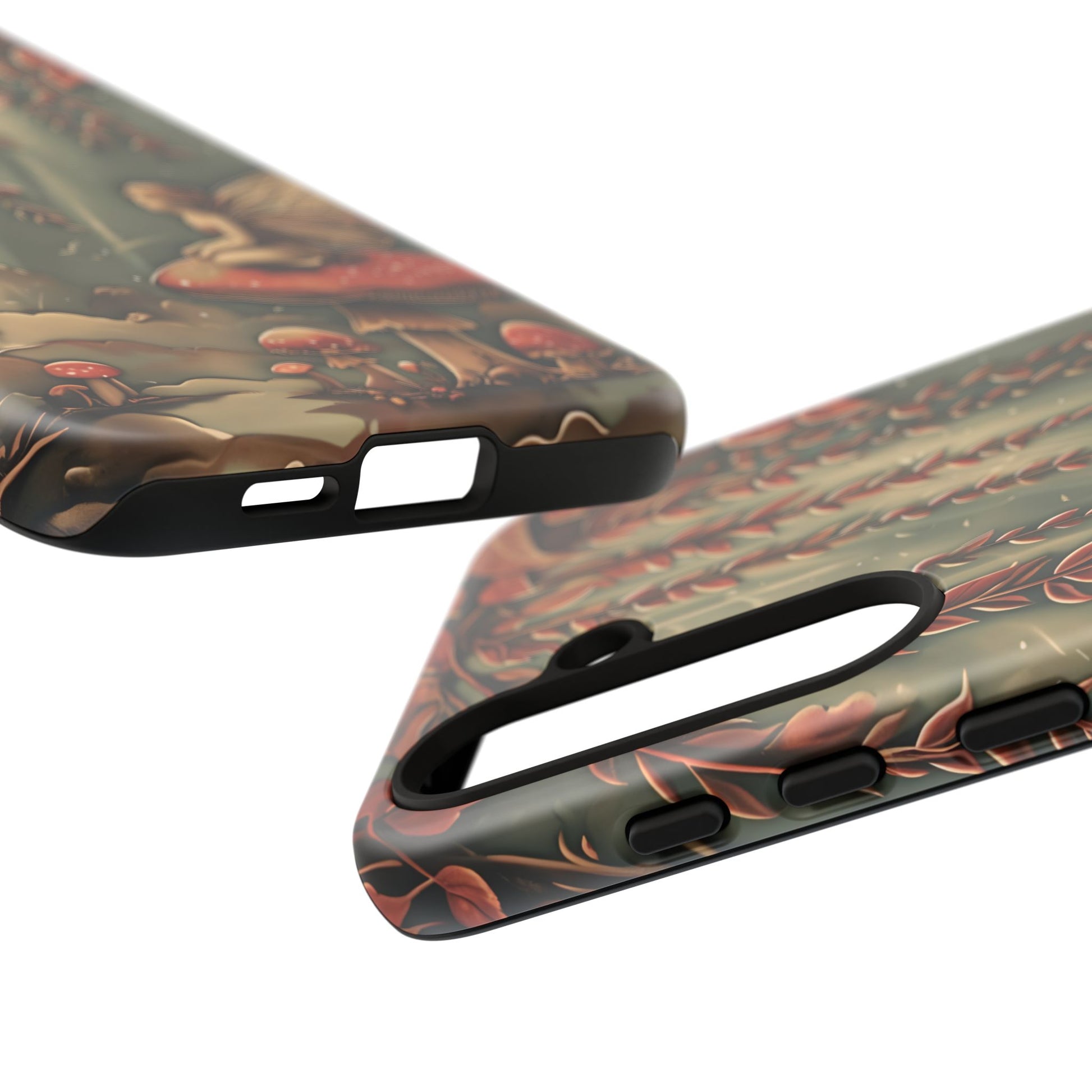 Willow Whisper - Tranquil Nature Art Samsung Galaxy S24 Plus Tough Phone Case - Serene Willow Tree & Meditative Figure Design