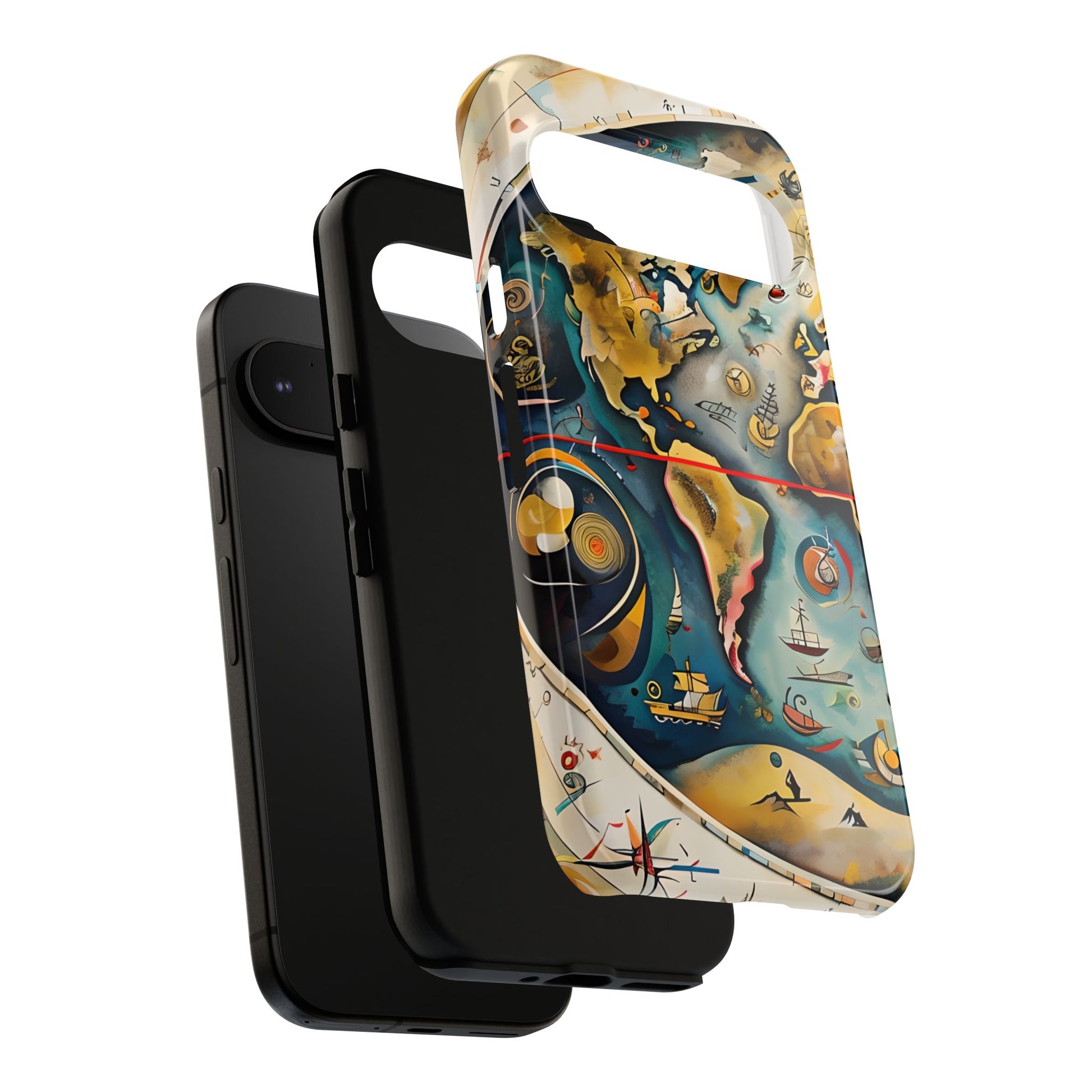 Celestial Map Google Pixel 9 Tough Case - Antique Star Chart Phone Cover