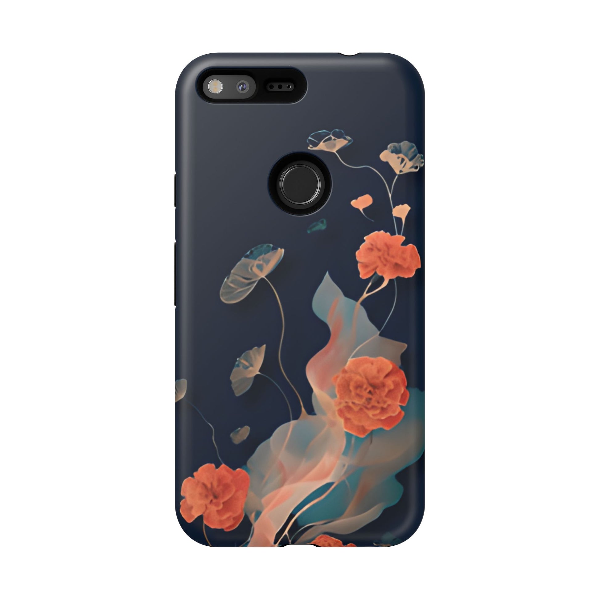 Lotus Reverie - Elegant Artistic Floral Google Pixel XL Tough Phone Case - Painterly Lotus Blossom Design