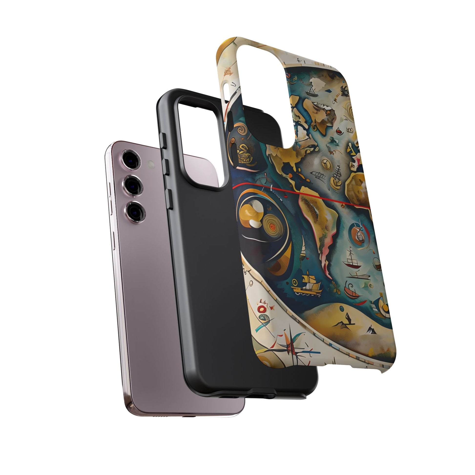 Celestial Map Samsung Galaxy S23 Plus Tough Case - Vintage Map - Premium Abstract Design