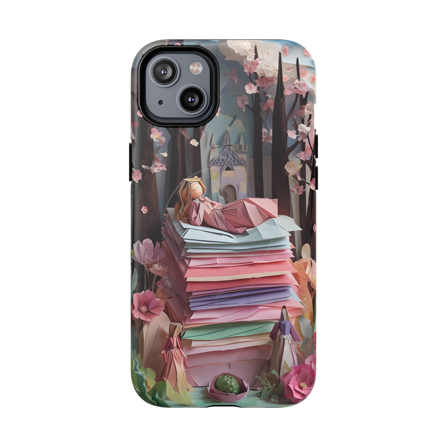 A Good Night's Sleep - iPhone MagSafe Phone Case - Whimsical Fantasy Floral Design