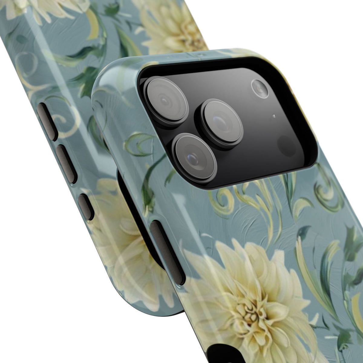 Golden Dahlia Trio iPhone MagSafe Case