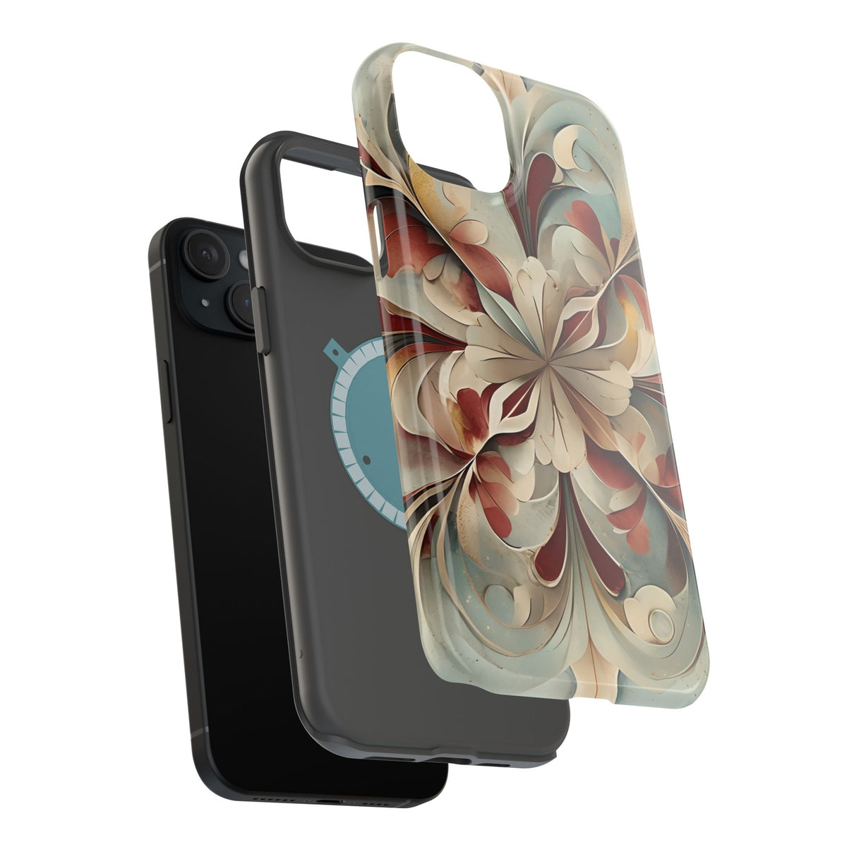 Vintage Baroque Blossom iPhone MagSafe Case