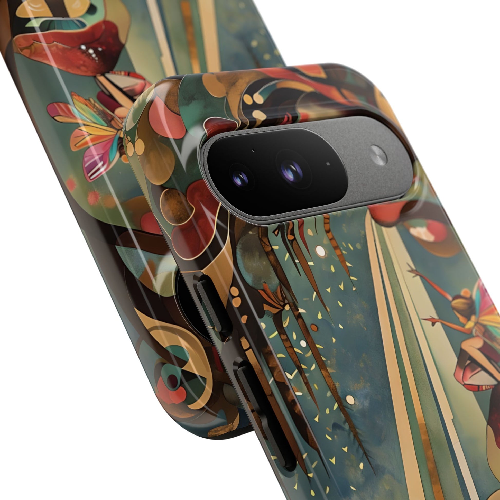 Enchanted Orchard Google Pixel 9 Tough Case - Artistic Fairy Tale Phone Cover - Elegant Protective Fantasy Art Accessory