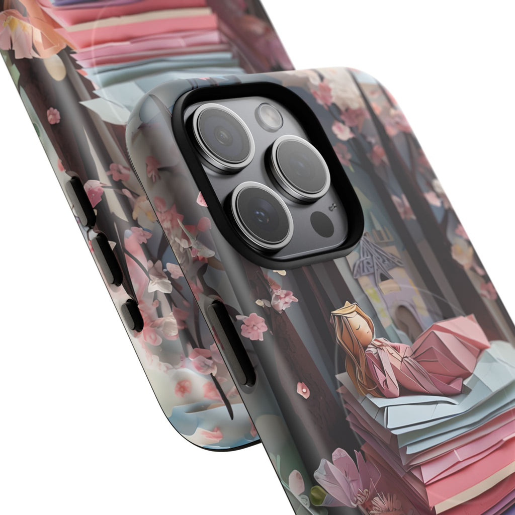 A Good Night's Sleep - iPhone 15 Pro Max MagSafe Phone Case - Whimsical Fantasy Floral Design
