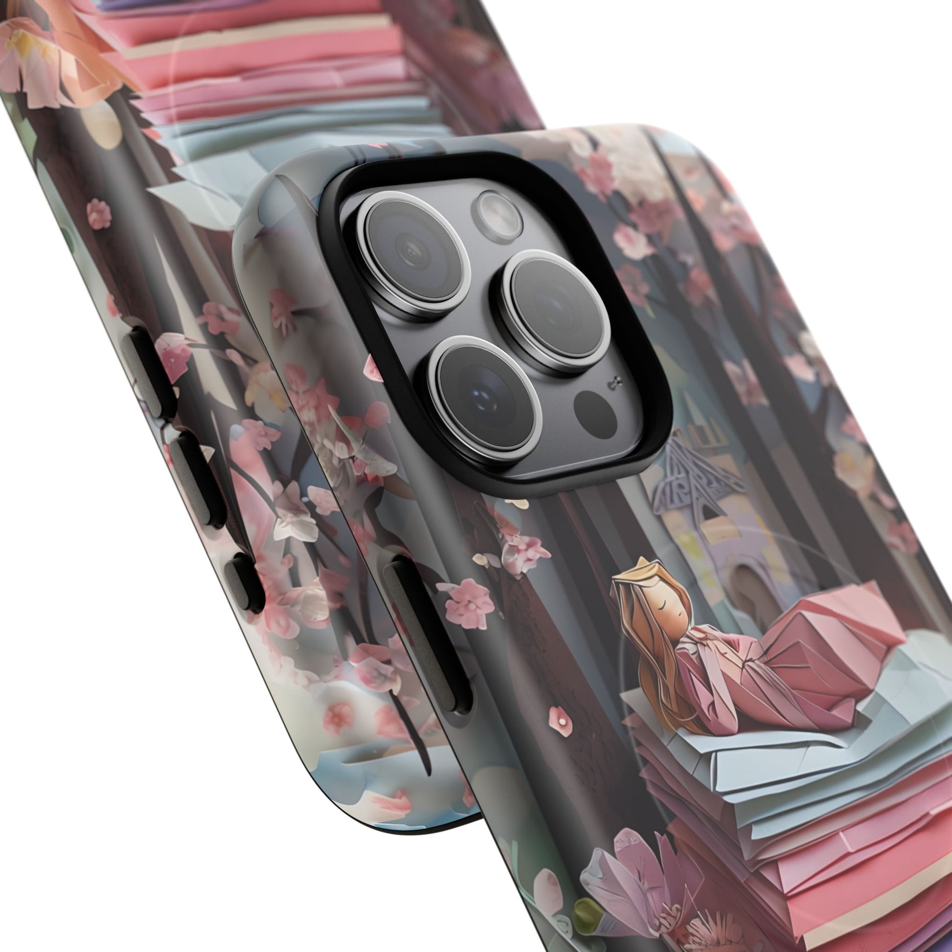 A Good Night's Sleep - iPhone 15 Pro Max MagSafe Phone Case - Whimsical Fantasy Floral Design