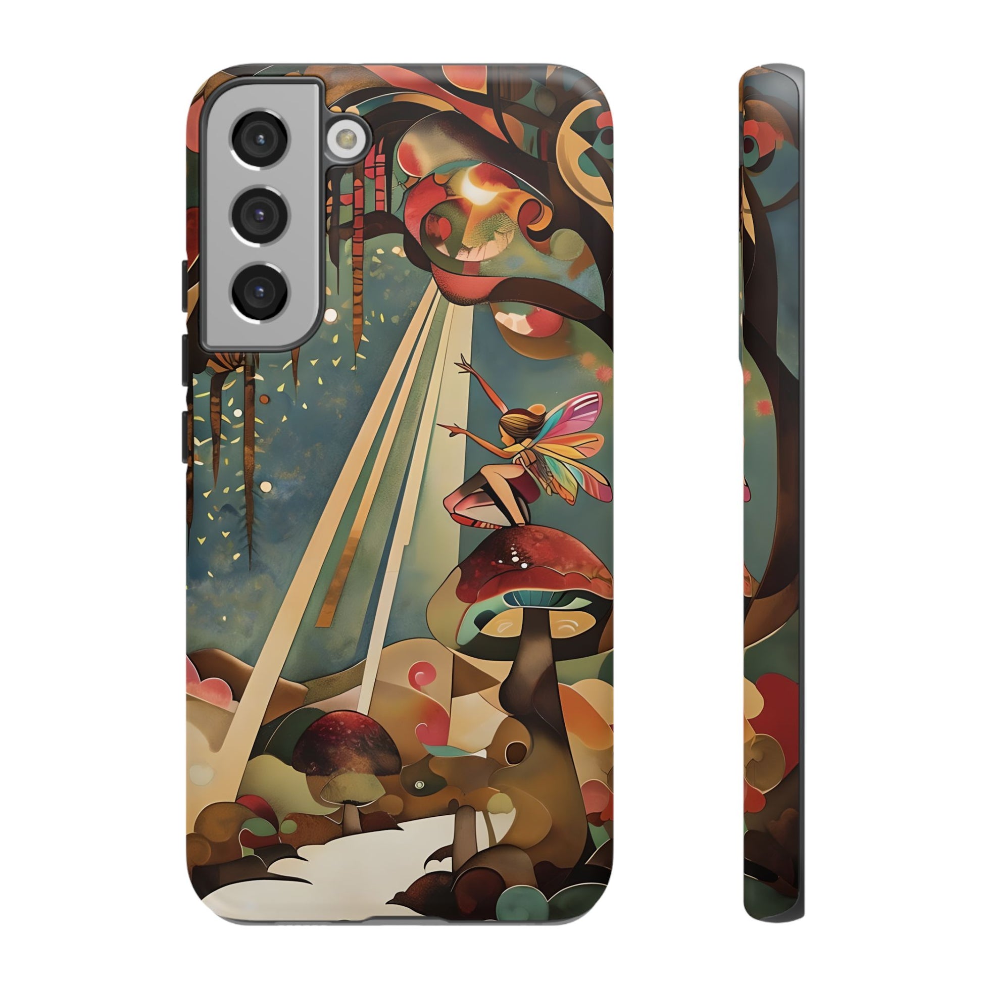 Enchanted Orchard Samsung Galaxy S22 Plus Tough Case - Artistic Fairy Tale Phone Cover - Elegant Protective Fantasy Art Accessory