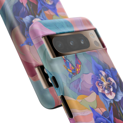 Blue Columbine Carnivale Google Pixel Tough Case