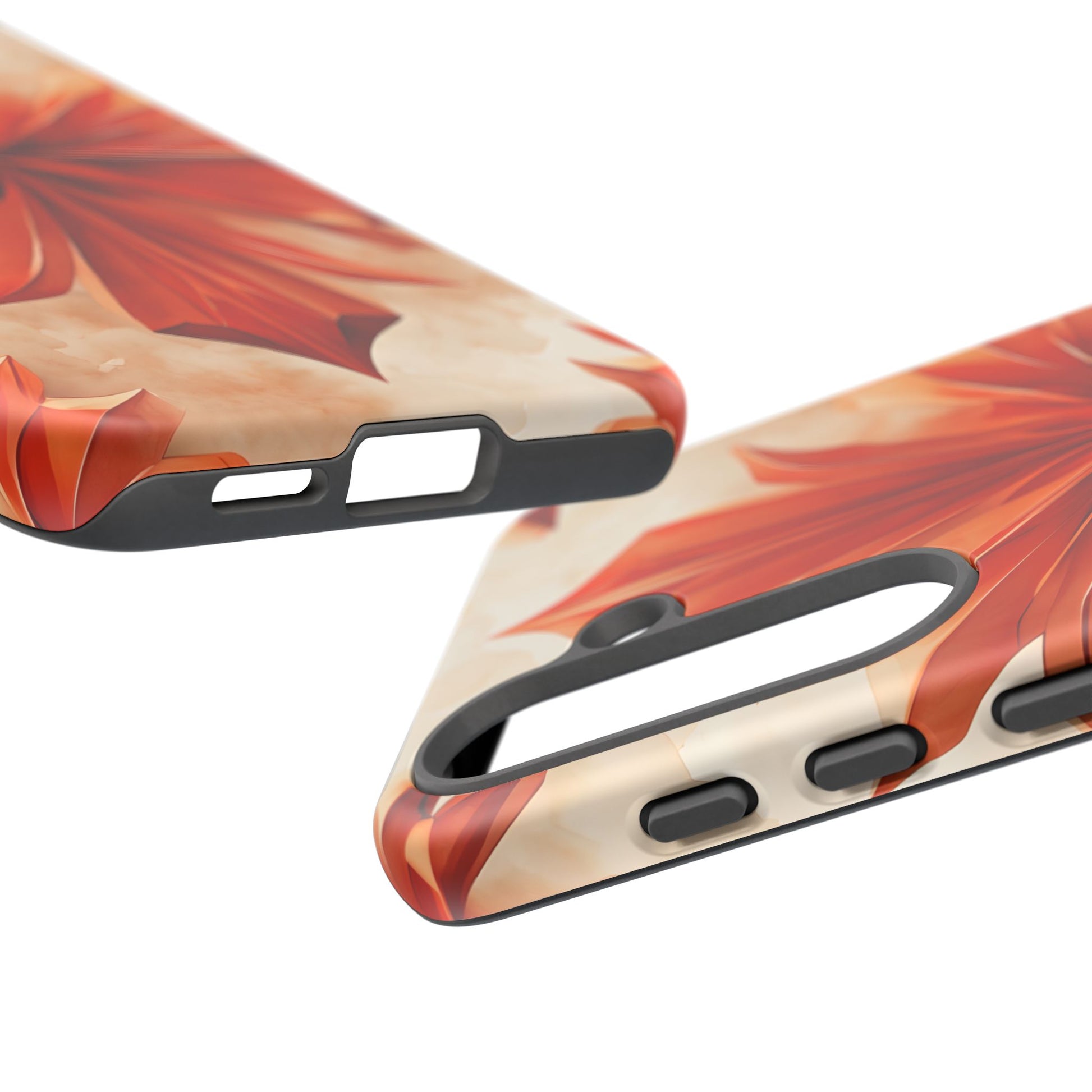 Sunset Fleur Samsung Galaxy S25 - Kaleidoscope Collection of MagSafe Compatible - Vibrant Sunset Flower Design