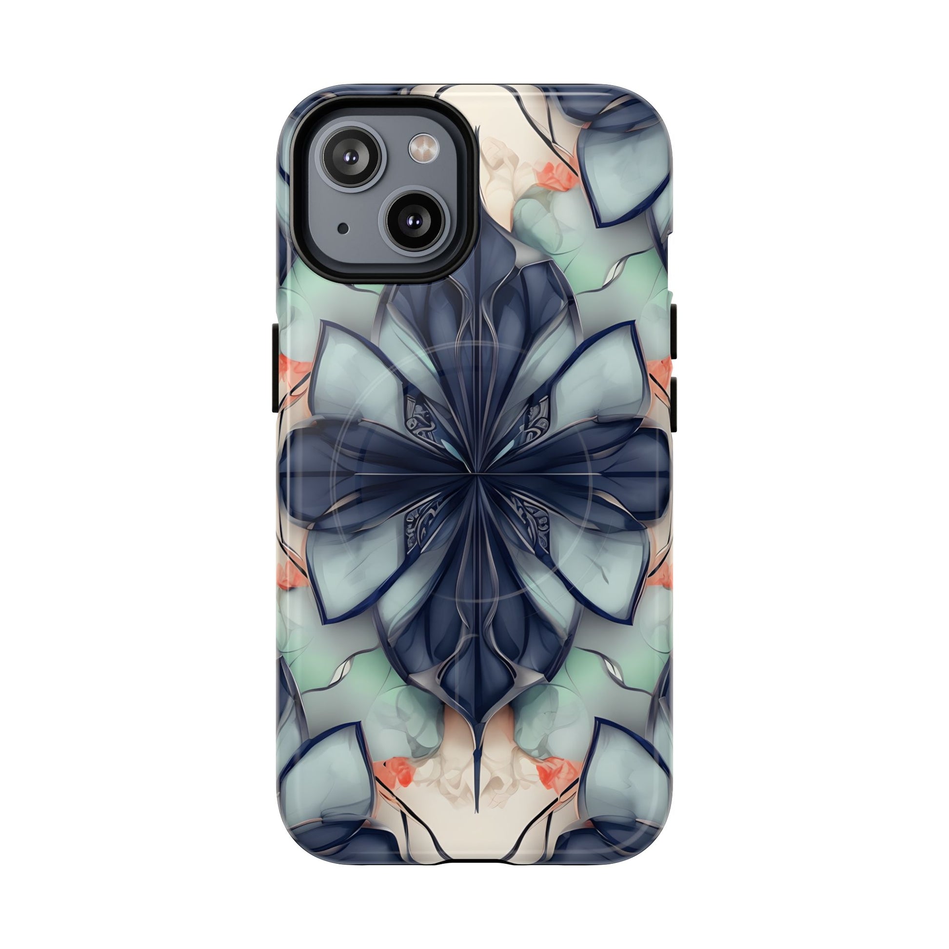 Midnight Mosaic MagSafe iPhone 14 Case - Designer Shockproof Cover