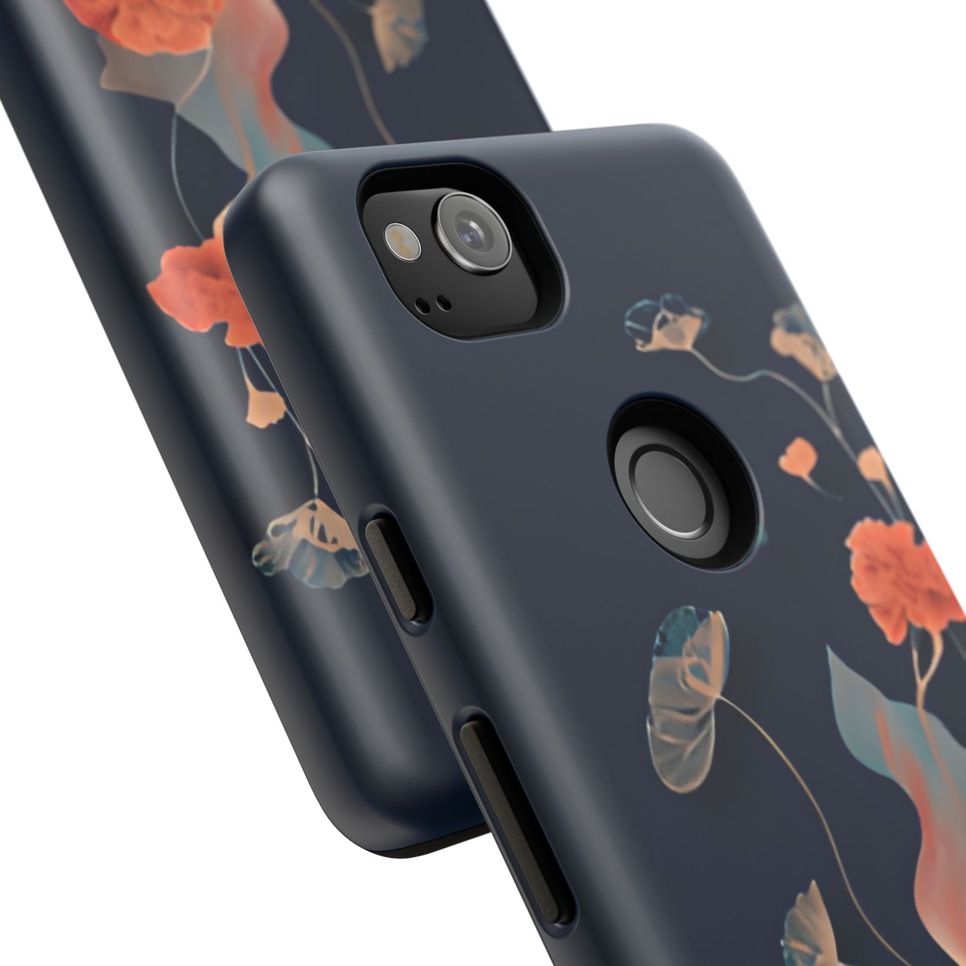 Lotus Reverie - Elegant Artistic Floral Google Pixel 2 Tough Phone Case - Painterly Lotus Blossom Design