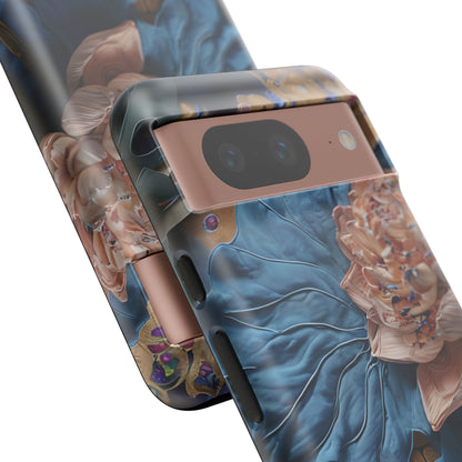 Peony Midnight Tapestry Google Pixel Tough Case