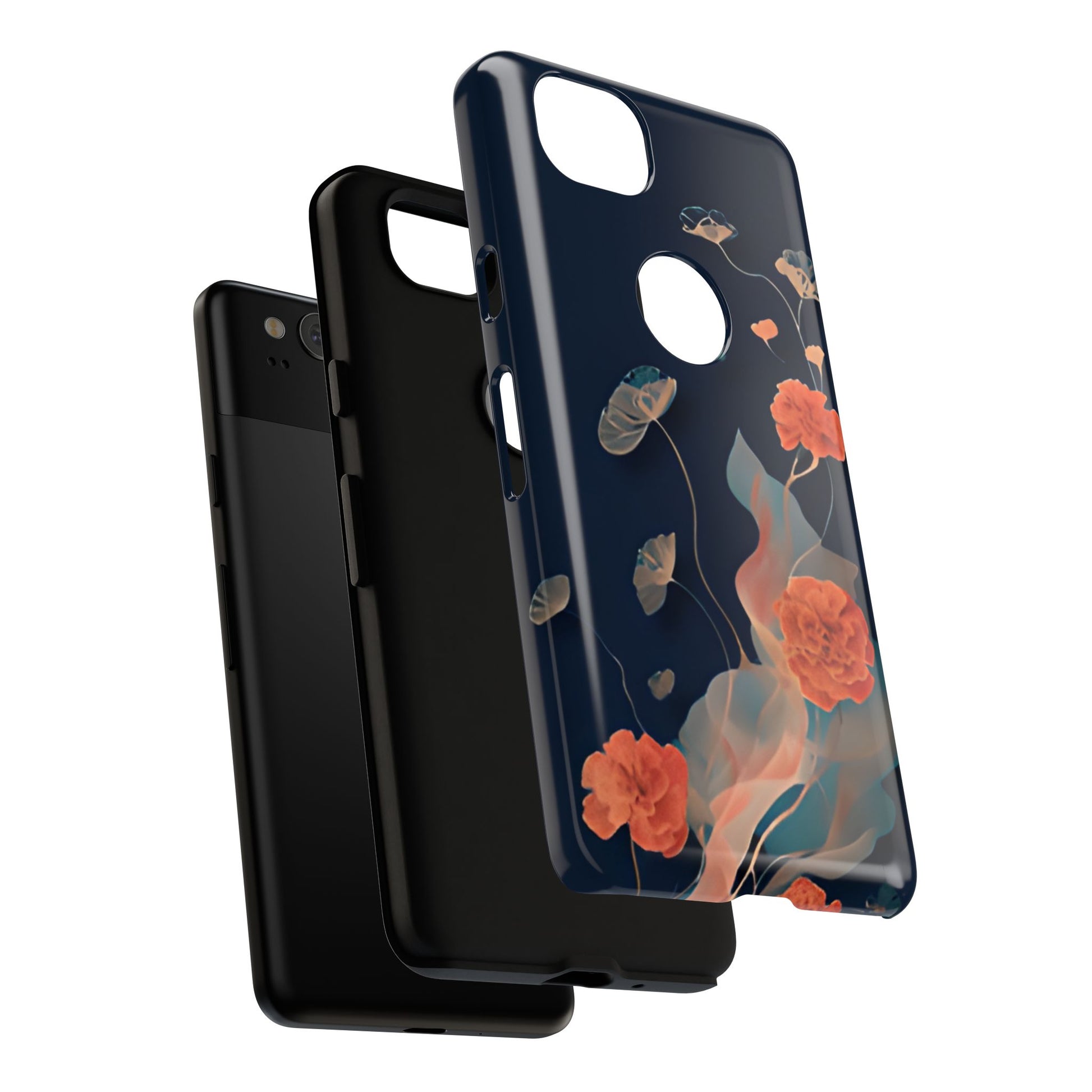 Lotus Reverie - Elegant Artistic Floral Google Pixel 2 Tough Phone Case - Painterly Lotus Blossom Design