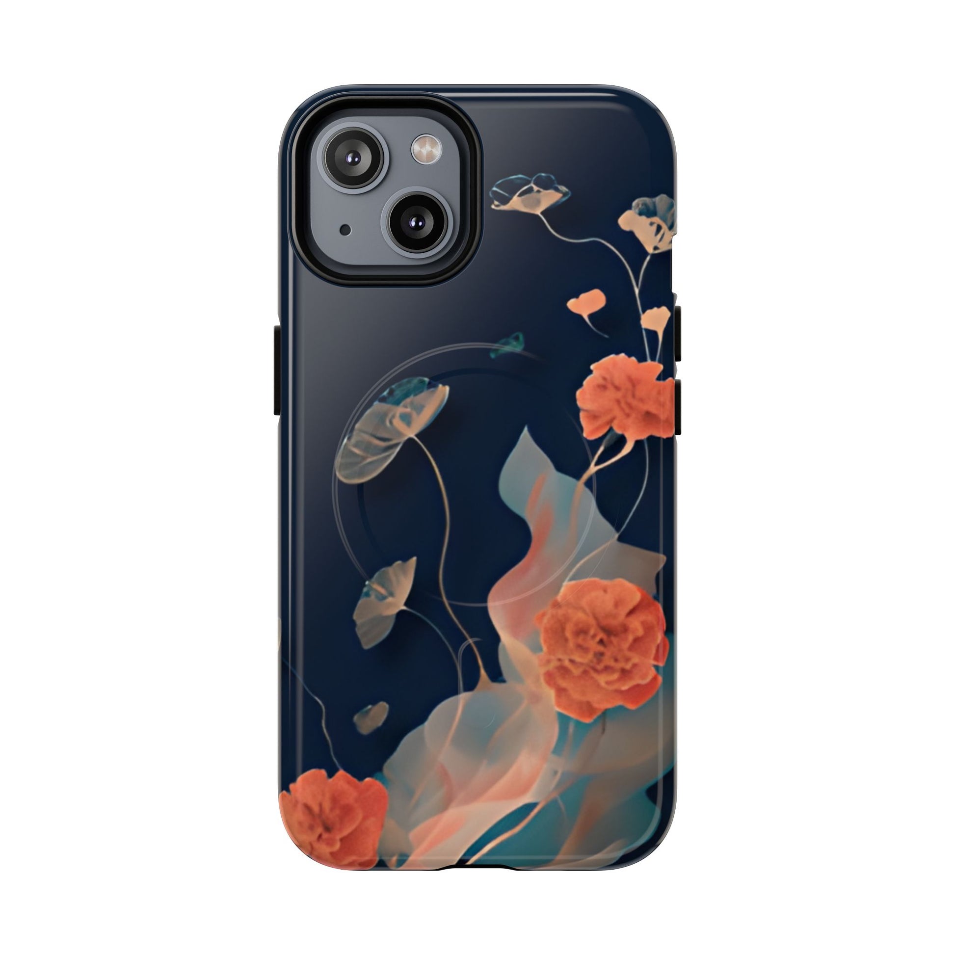 Lotus Reverie iPhone MagSafe case featuring lotus floral artwork